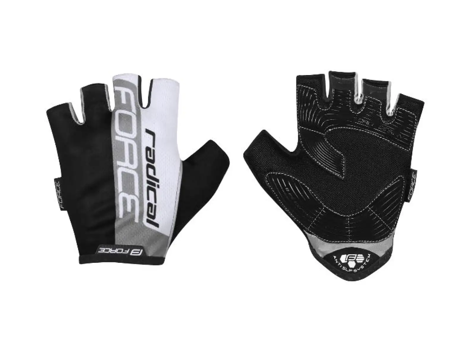 Force Radical Handschuhe grau/weiß/schwarz