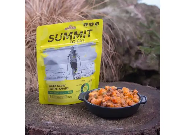 Summit To Eat dehydriertes Essen Geschmortes Rindfleisch im eigenen Saft mit Kartoffeln 118 g