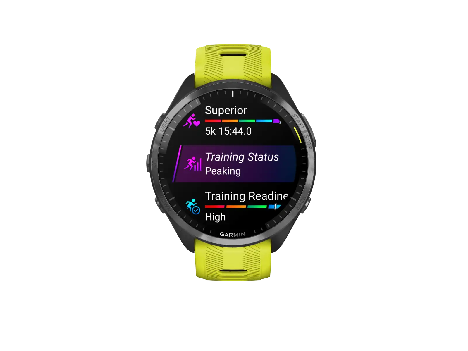 Garmin Forerunner 965 Smartwatch Carbon Grey Titan DLC/Yellow