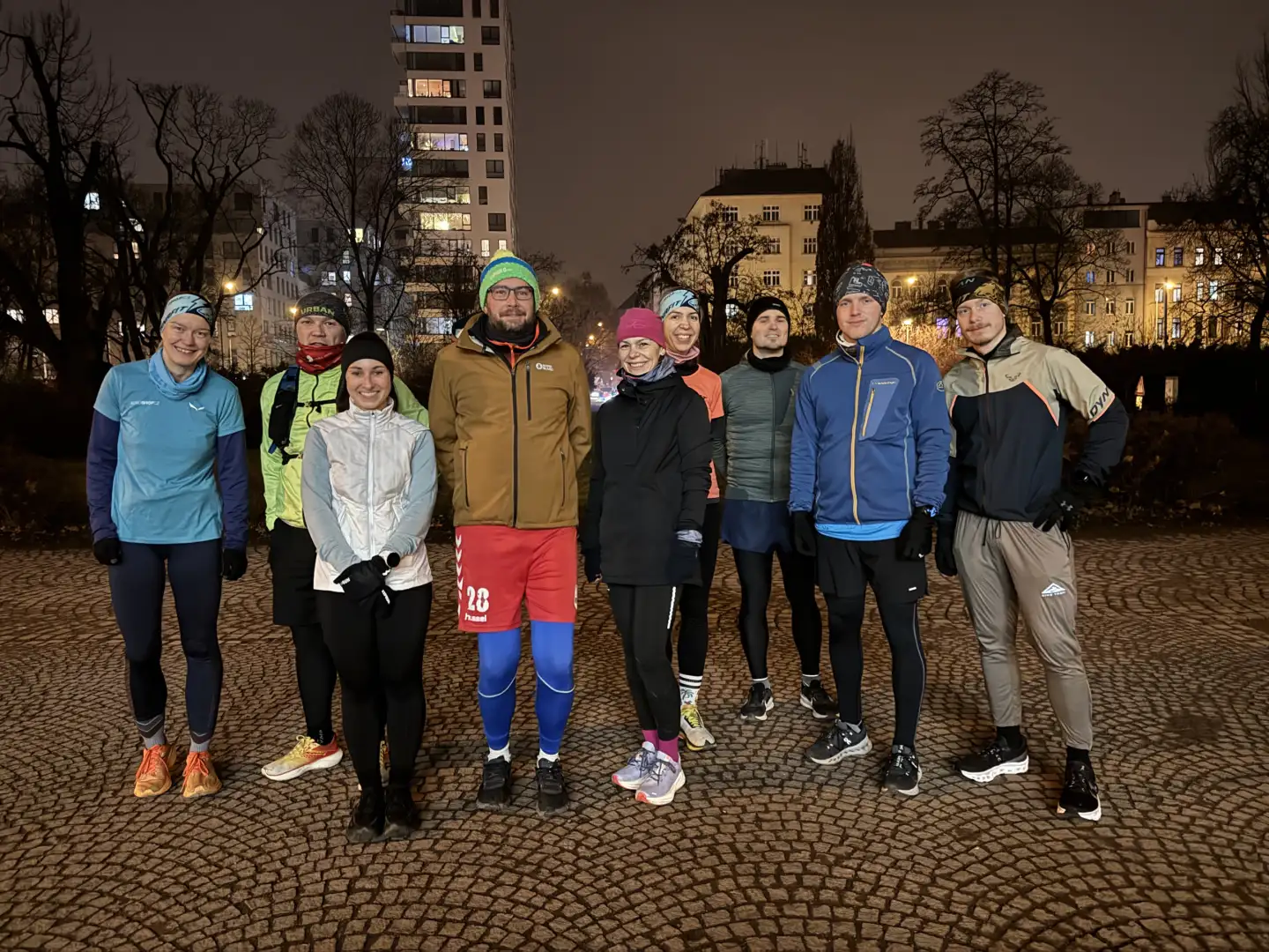 Adventslauf durch Brno: Mit Petzl Stirnlampen auf der Suche nach Weihnachtsstimmung