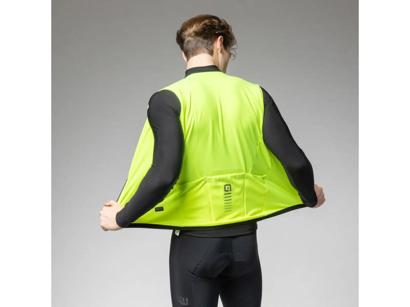 Alé PR-E Thermo 2.0 Herren-Radweste Fluo gelb
