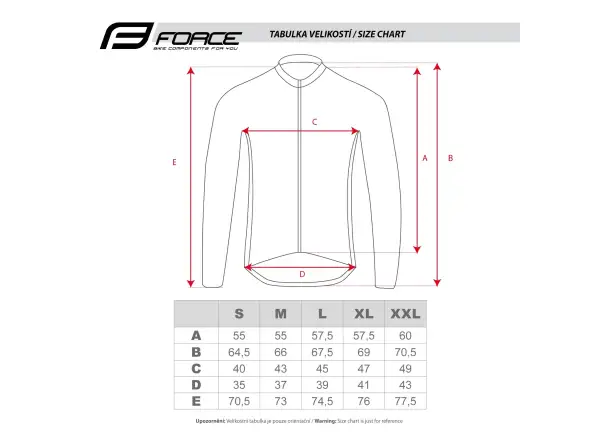 Force Brisk Damen Wintertrikot blau/rot
