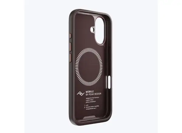 Peak Design Mobile Everyday Fabric Case für iPhone 16 Hülle in Eclipse.