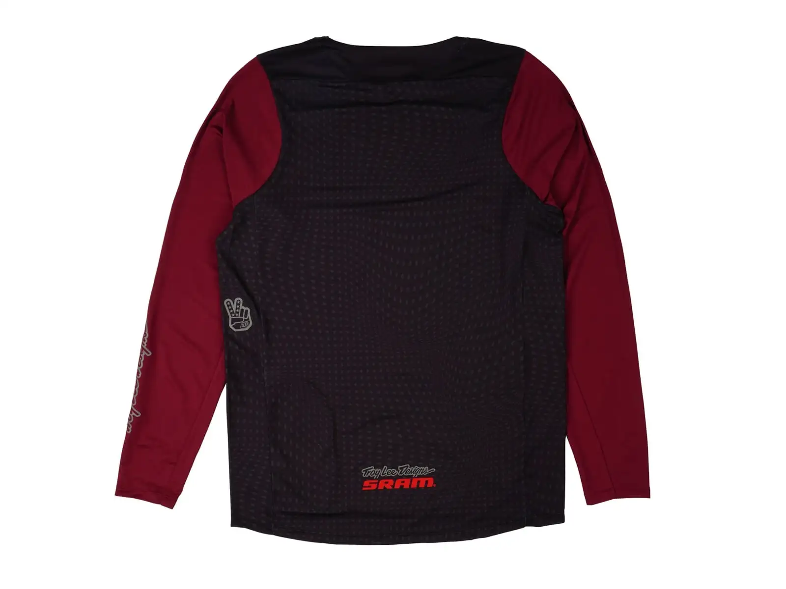 Troy Lee Designs x SRAM Skyline Herren-Trikot langarm Radioscape Black/Berry