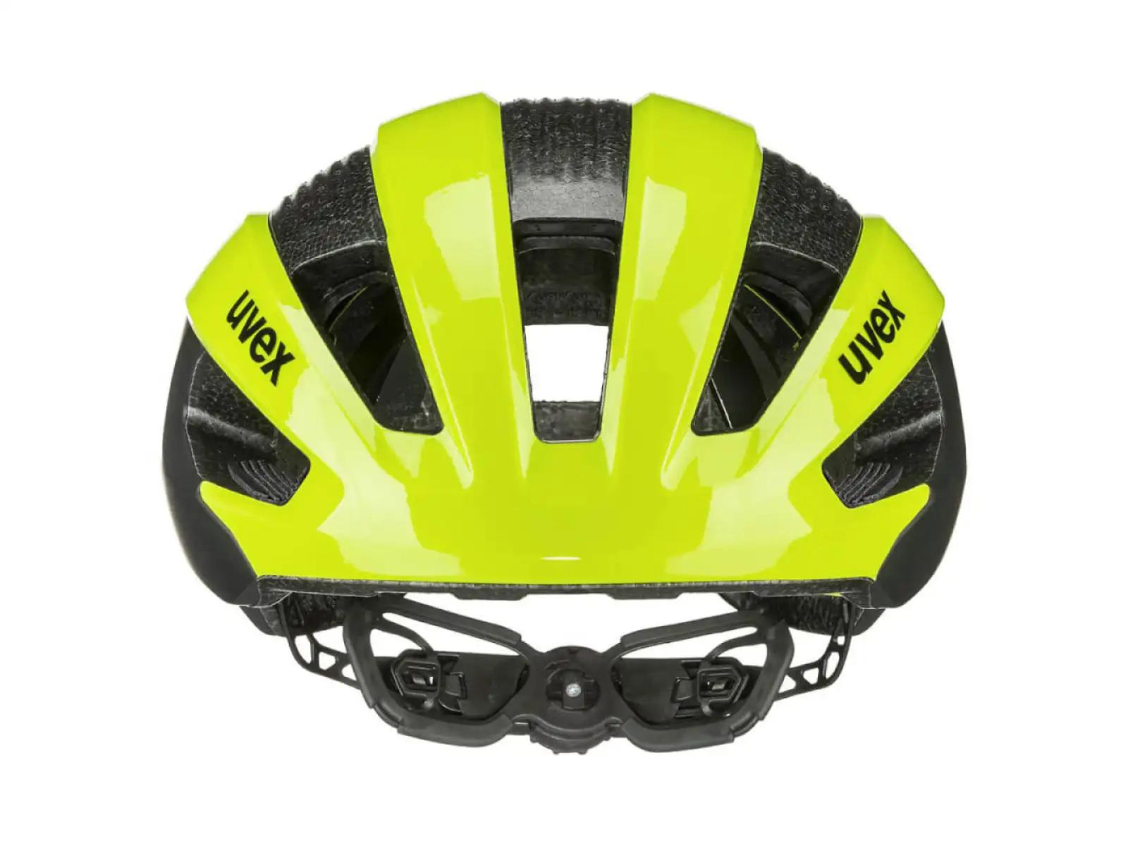 Uvex Rise CC Helm Neon Yellow/Black Matt