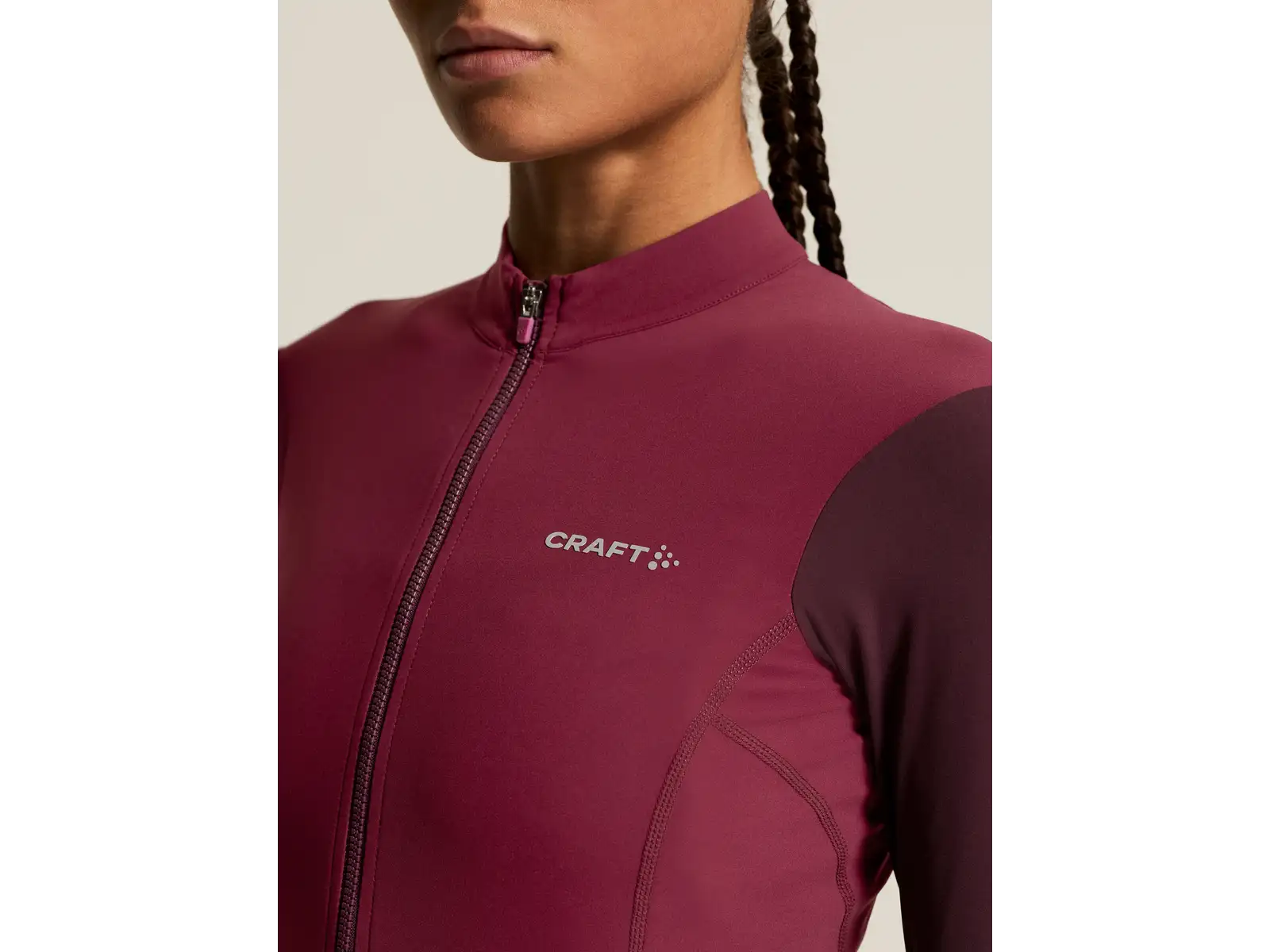Craft Endur Training Damen-Trikot langärmlig lila