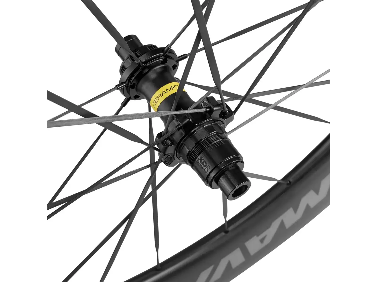 Mavic Comete 55F/65R Disc Centerlock Rennlaufräder eingespeichtes Laufradpaar Freilaufkörper Sram XDR