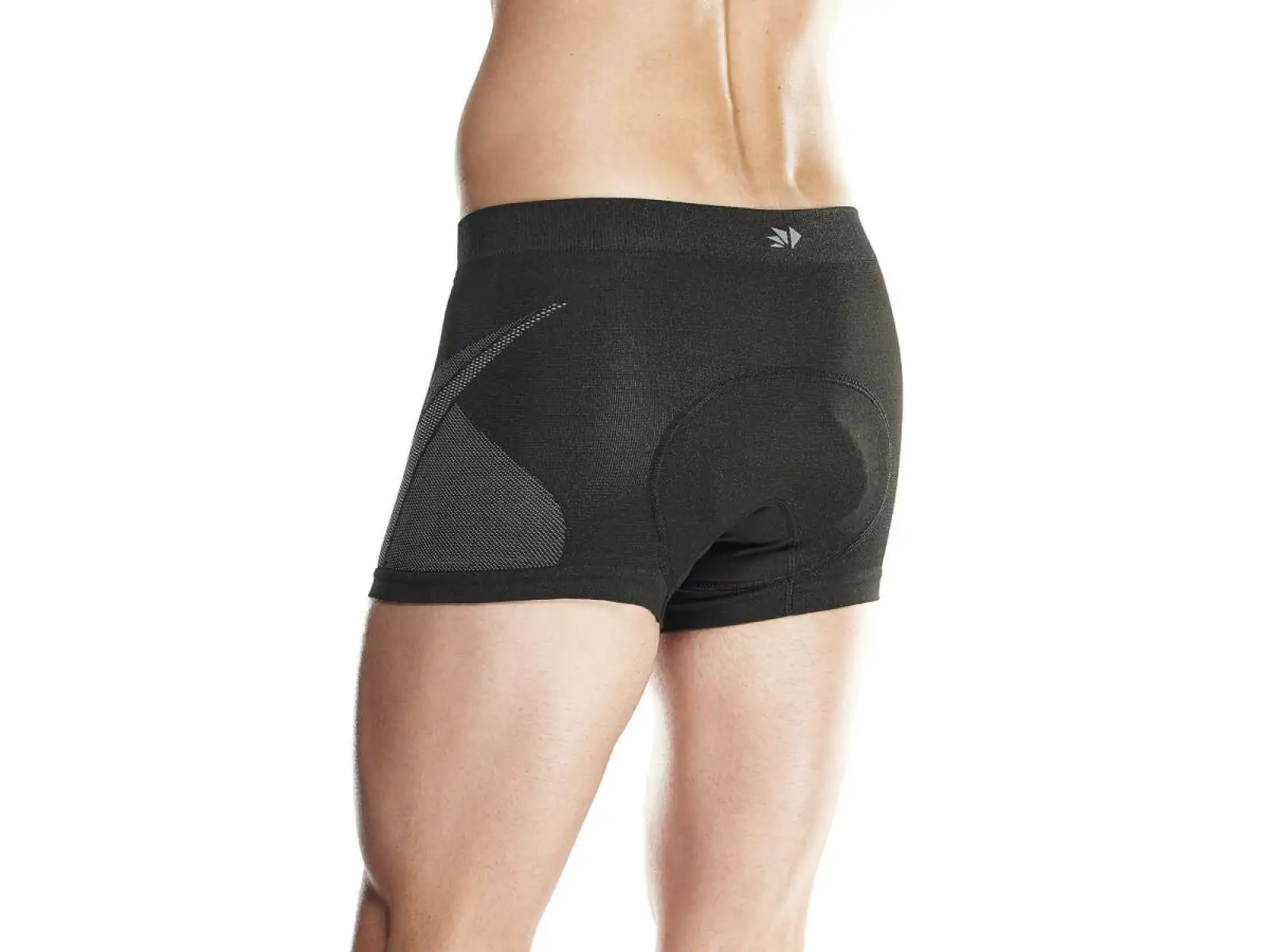 SIXS BOX2 V2 funktionale Boxershorts mit Agile Pad-Einsatz schwarz