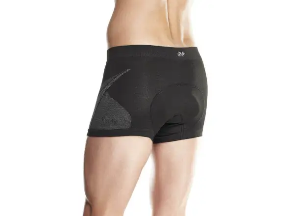 SIXS BOX2 V2 funktionale Boxershorts mit Agile Pad-Einsatz schwarz