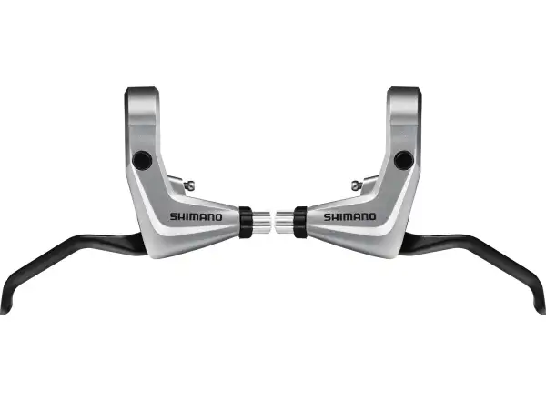 Shimano Alivio BL-T4000 Bremshebel für V-Brake rechts, 2 Finger, silberfarben