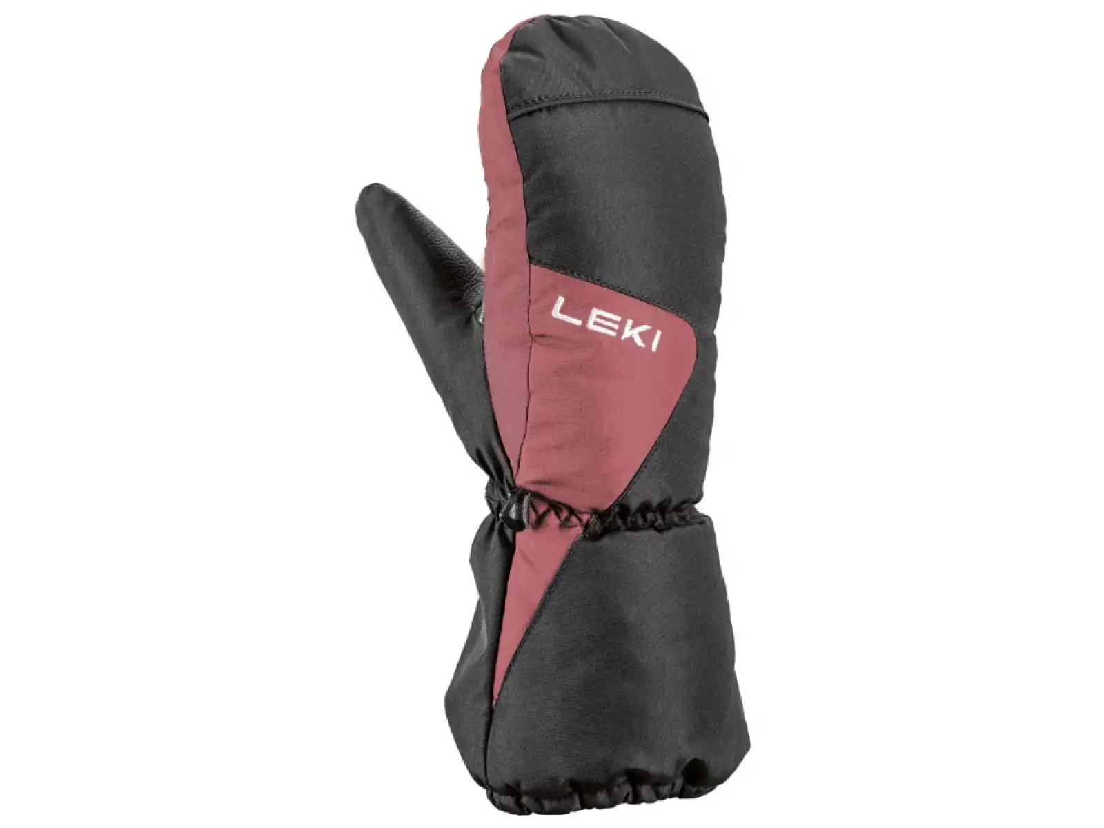 Leki Nevio Junior Fäustlinge Kinder black-rose