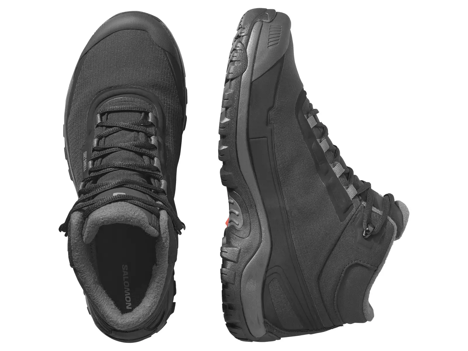 Salomon Shelter WP Herren Winterstiefel schwarz/Asphalt/Castlerock