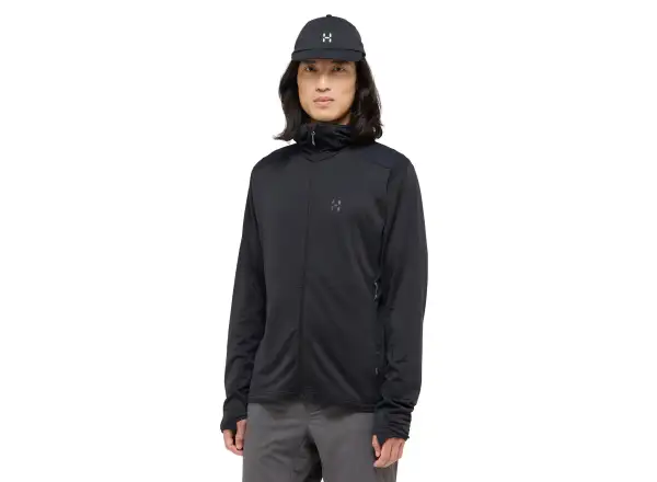 Haglöfs L.I.M Mid Multi Hood Herren-Sweatshirt True Black