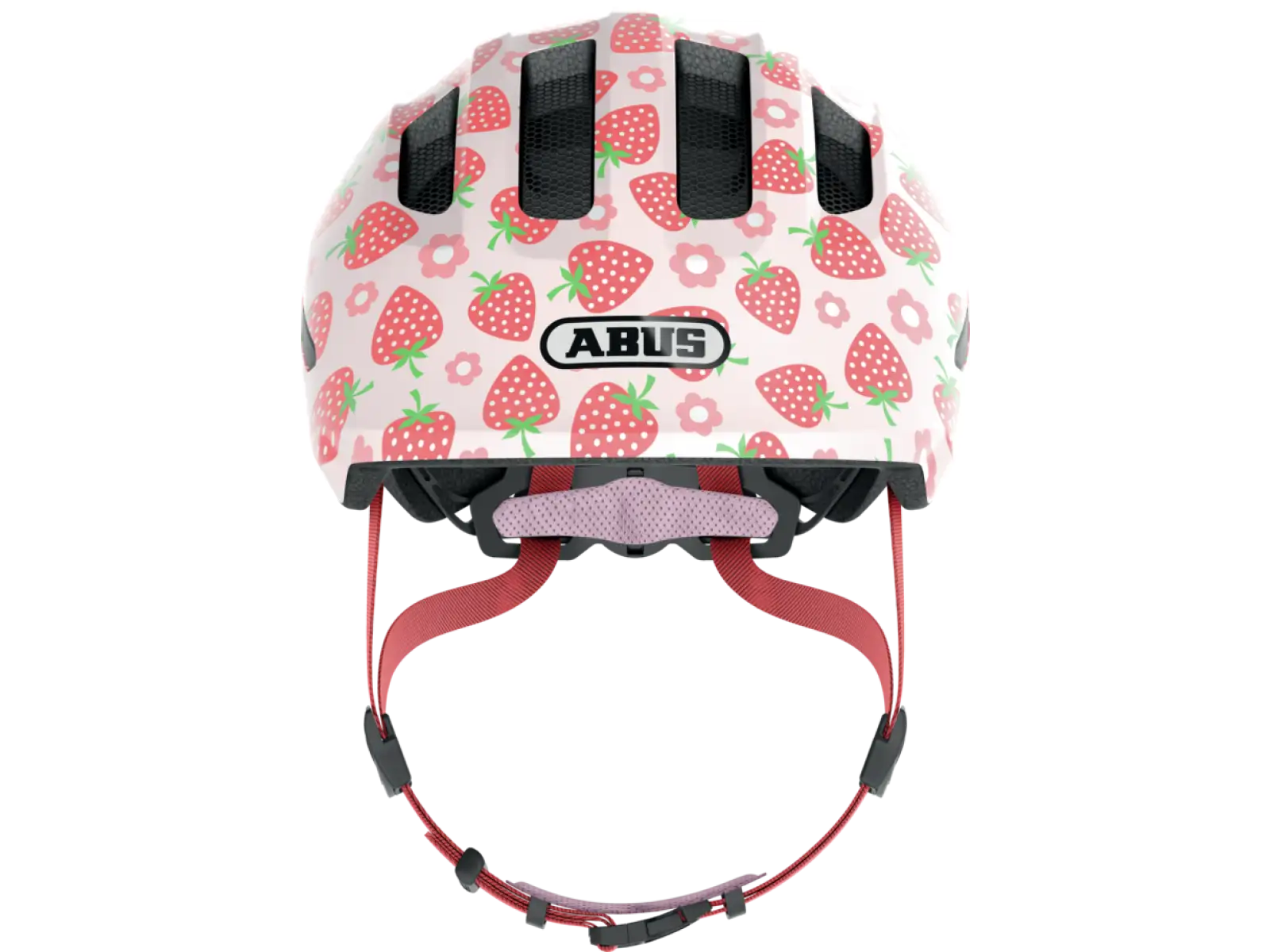 Abus Smiley 3.0 LED Kinderhelm Strawberry