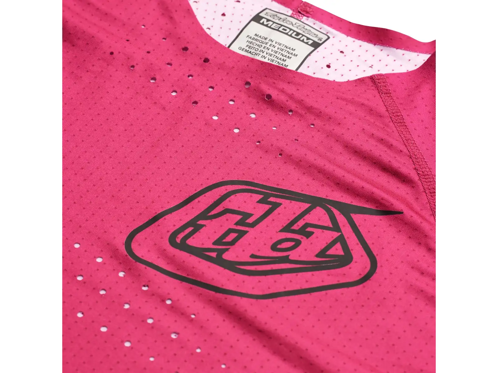 Troy Lee Designs Sprint Ultra Herrentrikot Langarm Mono Berry