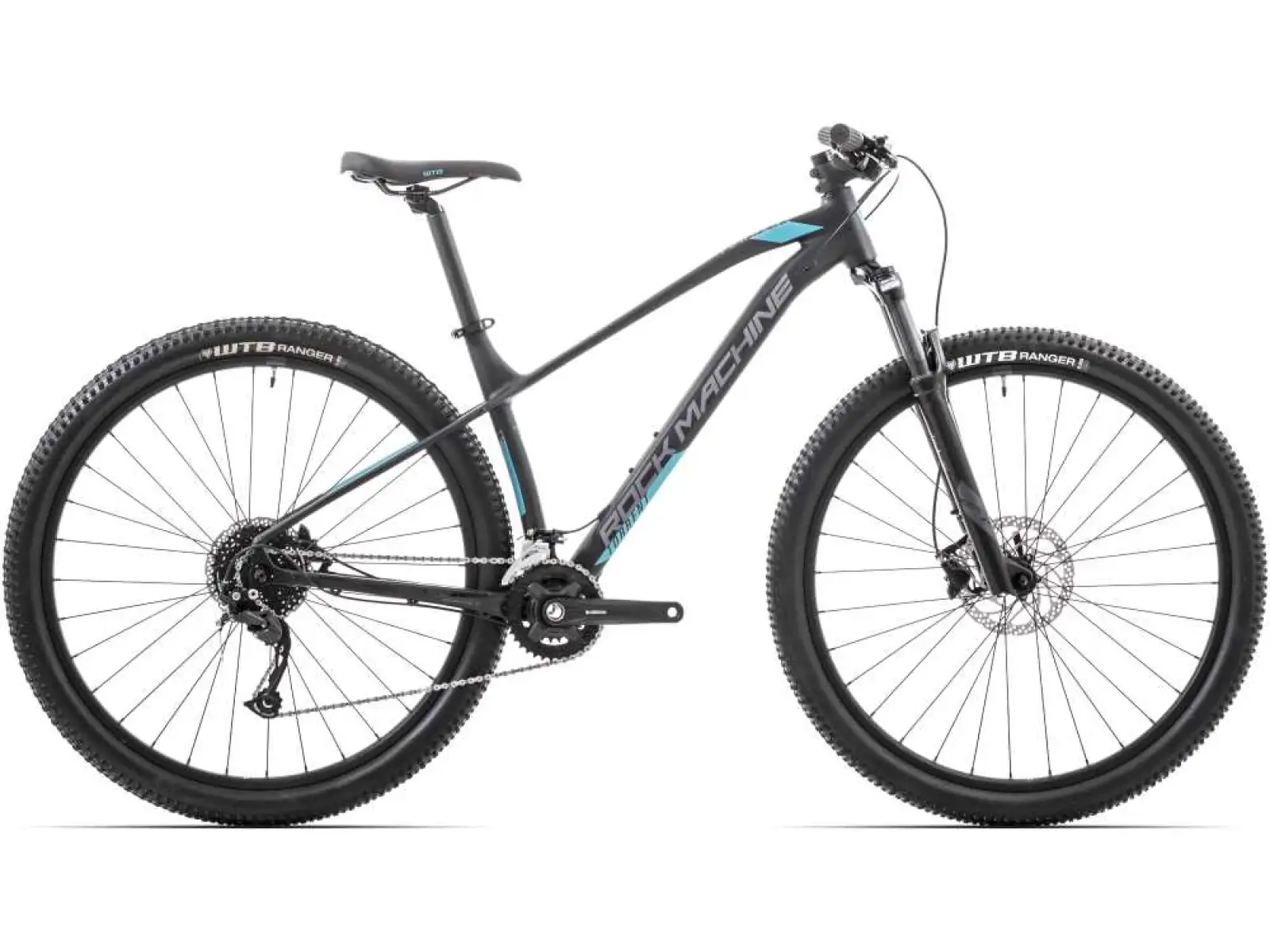 Rock Machine Torrent 30-29 Mountainbike Schwarz/Grau/Petrolblau