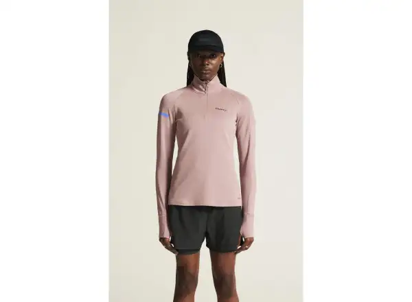 Craft ADV SubZ Damen-Laufshirt Langarm Pink