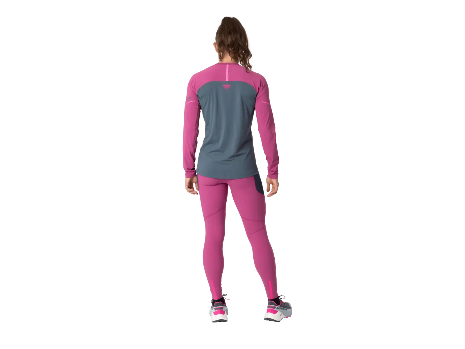 Dynafit Alpine Pro Damen T-Shirt Langarm Magenta