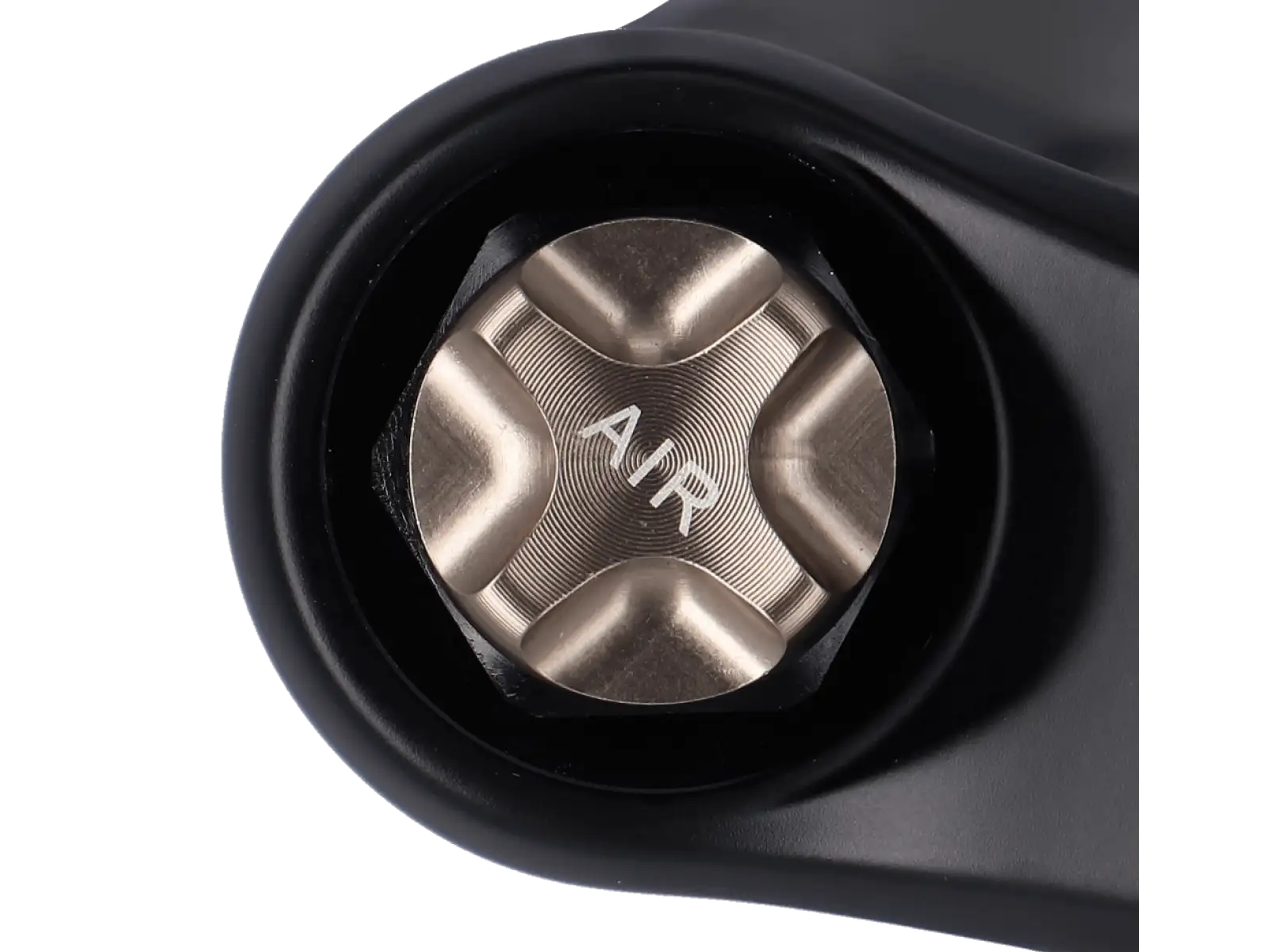 SR Suntour Durolux36 Boost EQ R2C2 29" 160 mm gefederte Gabel in Schwarz.