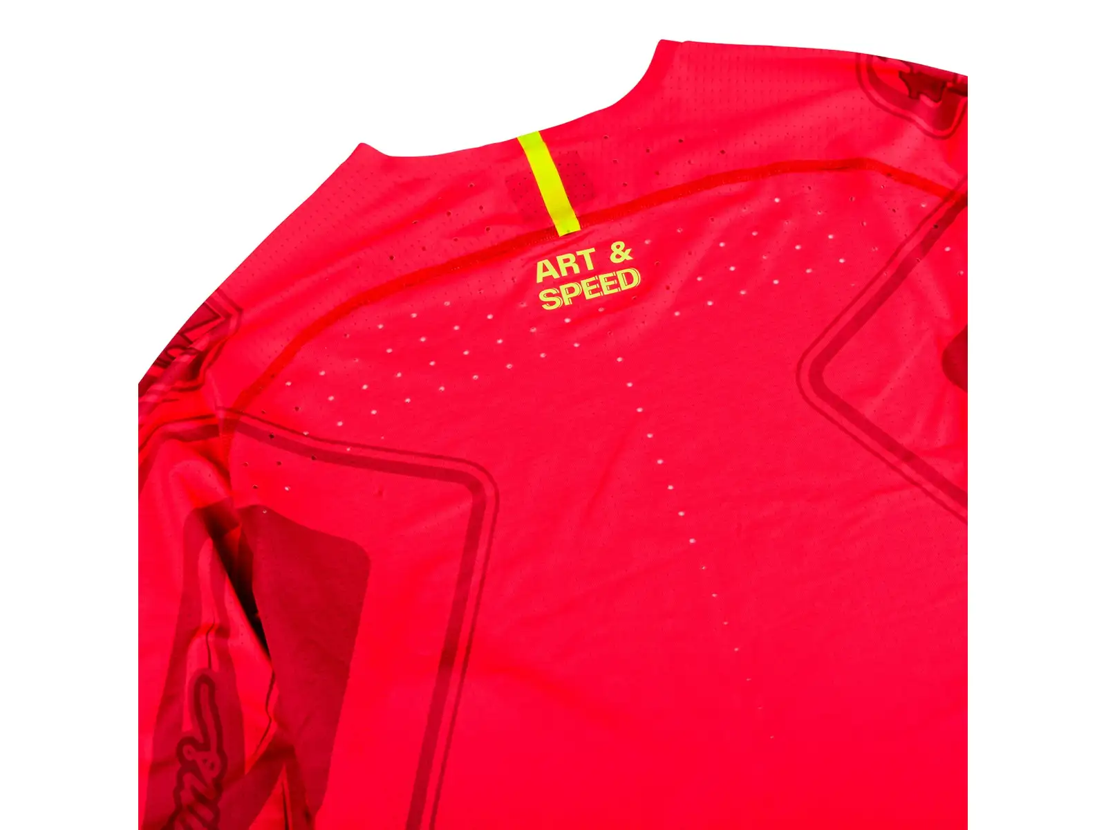 Troy Lee Designs Sprint Ultra Ghostwing Herrentrikot Langarm Infra Red