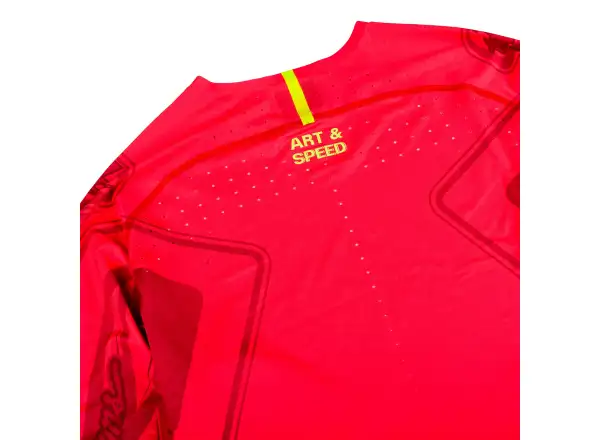 Troy Lee Designs Sprint Ultra Ghostwing Herrentrikot Langarm Infra Red