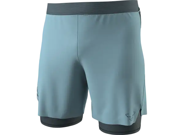 Dynafit Alpine Pro 2in1 Herren Laufshorts Smoke Blue