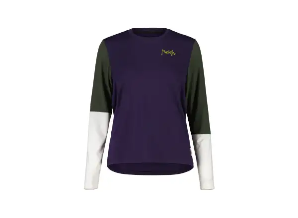 Maloja TurnerkampM. Damen Trikot Kurzarm Dark Grape