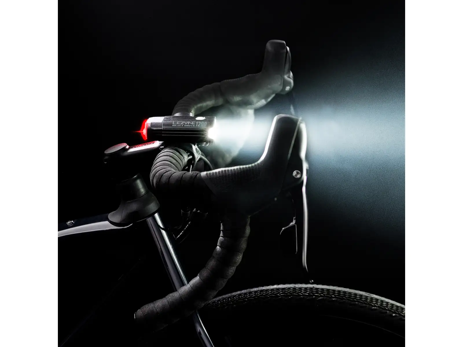 Lezyne React Drive Front Frontlicht Matte Black