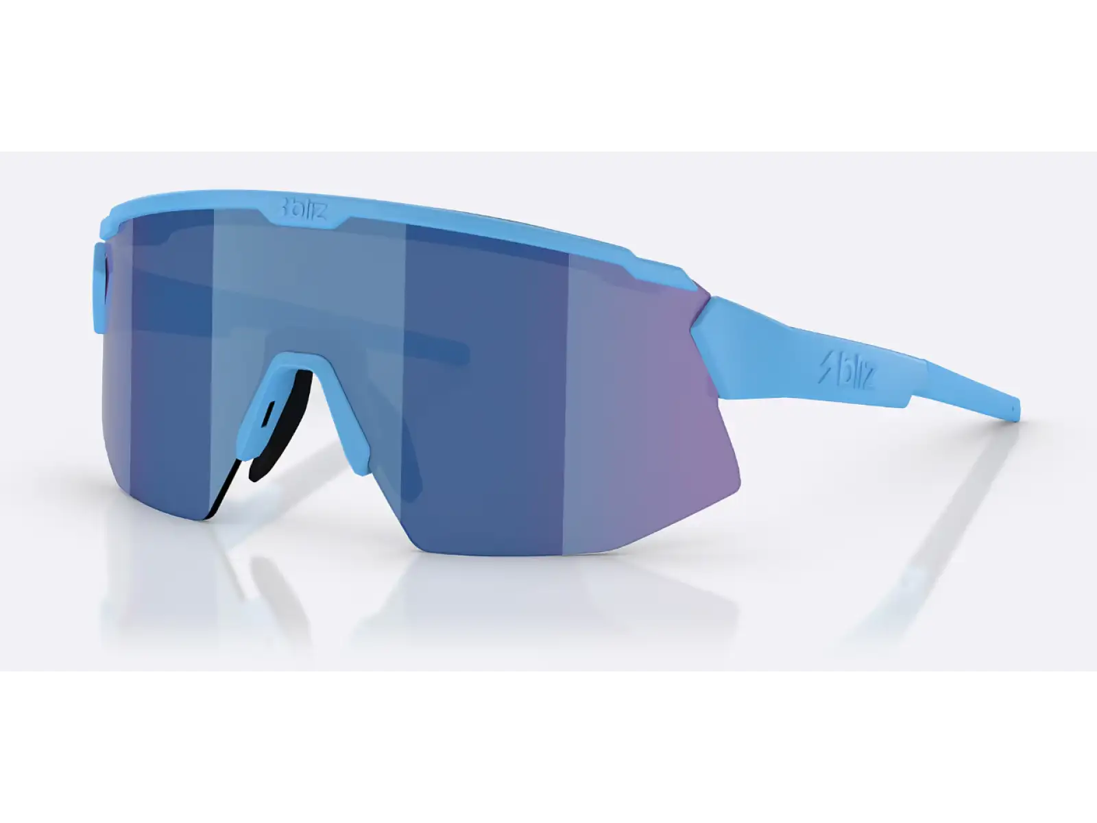 Bliz Breeze Small Sonnenbrille Matte Blue/Grey Blue Multi