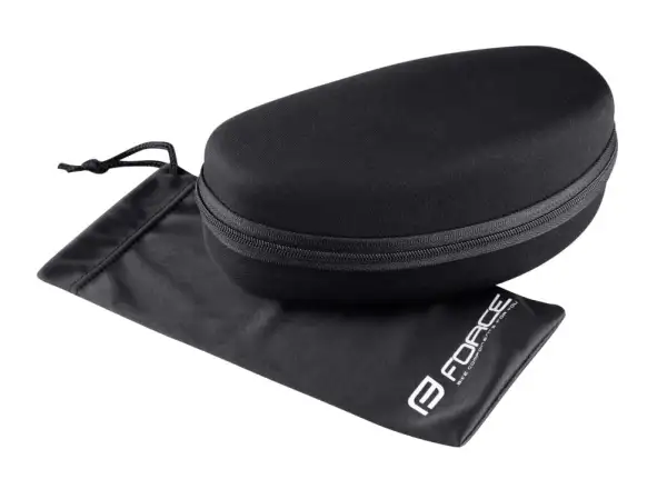 Force Creed Brille in weiß/rot/schwarz mit verspiegelten Gläsern.