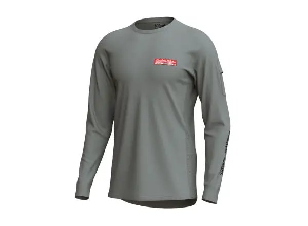 Troy Lee Designs Ruckus Ride Tee Herren-Trikot Langarm Custom Paint Mid Gray