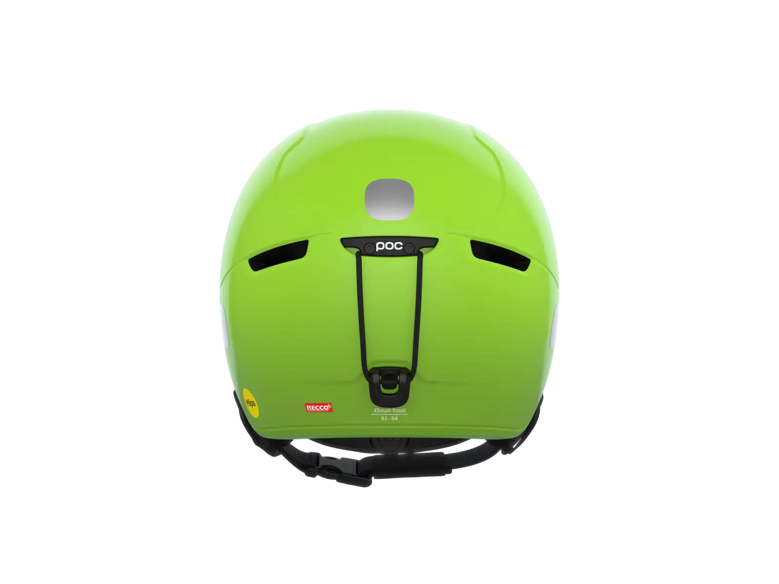 POC POCito Obex MIPS Kinder Skihelm Fluorescent Yellow/Green, Größe M-L