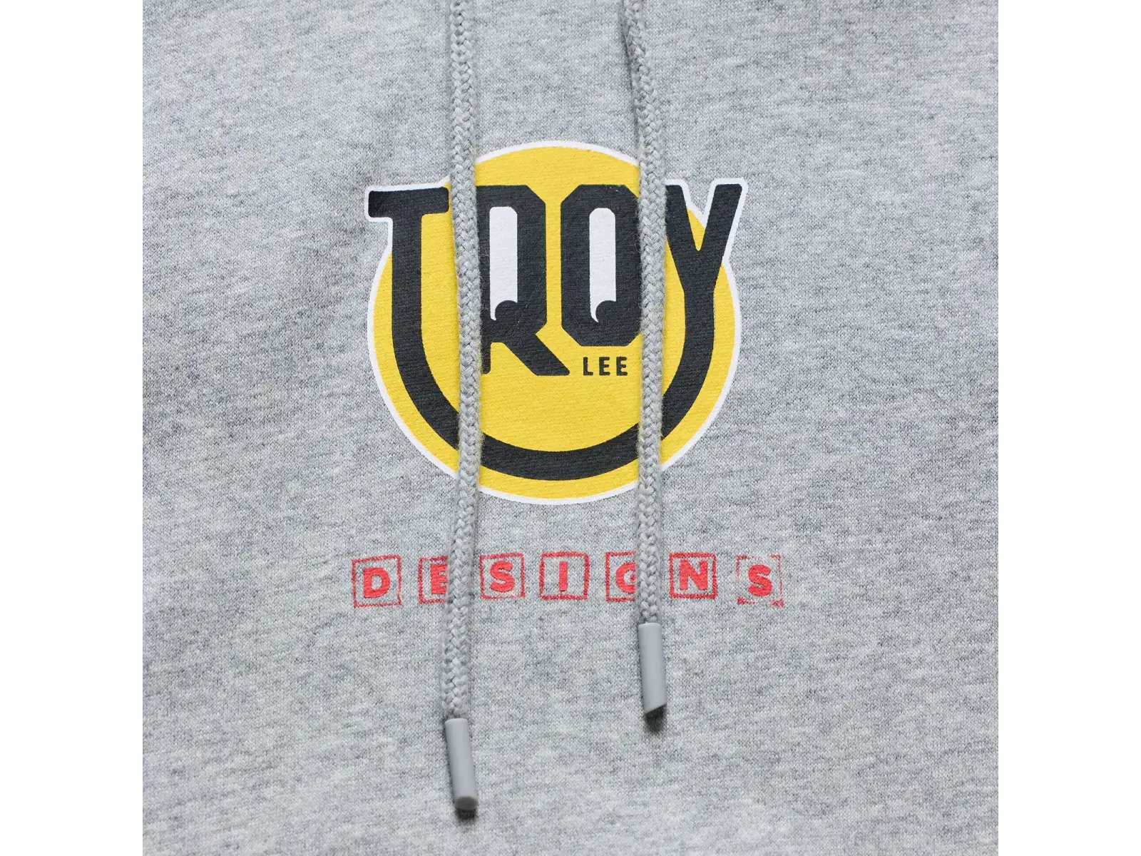 Troy Lee Designs Happy Dayz Racing Herren-Sweatshirt Gray heather