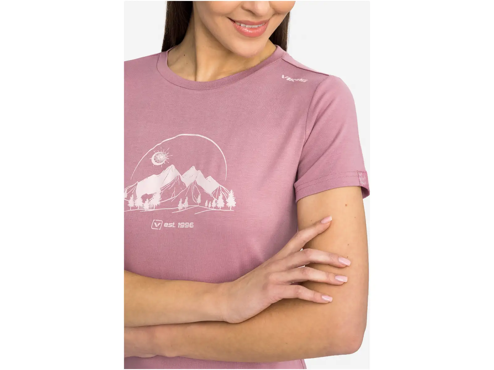 Viking Lenta Lady Damen T-Shirt Kurzarm Pink/Fuchsia
