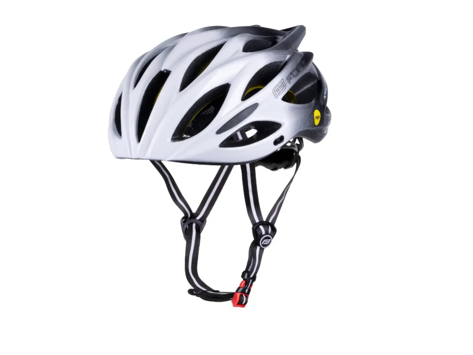Force Bull Hue Mips Fahrradhelm Weiß/Schwarz