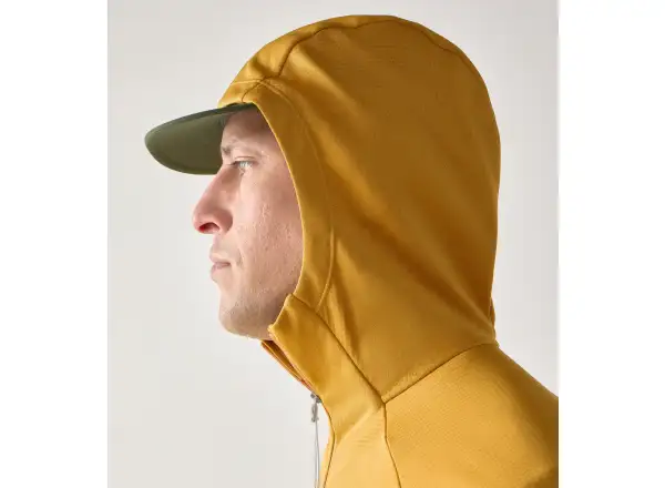 Haglöfs Korp Mid Hood Kapuzenpullover Clay Yellow