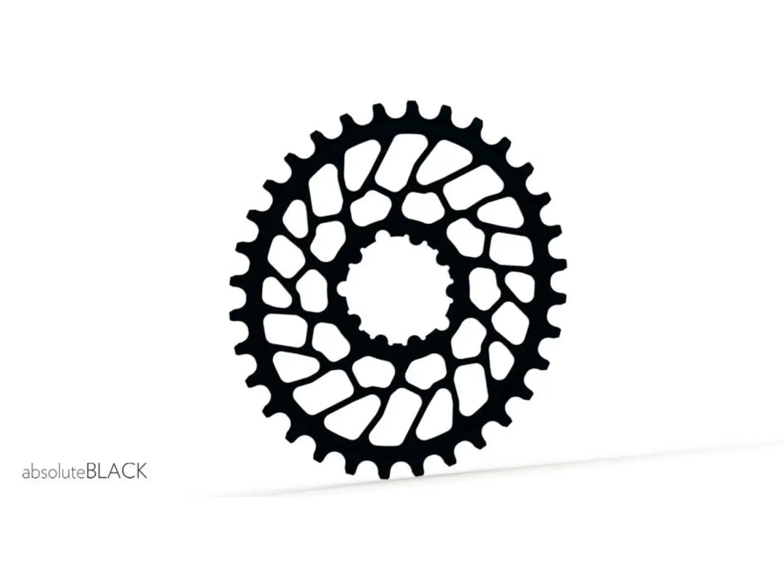 Absolute Black Sram OVAL BB30 Kettenblatt 30Z.