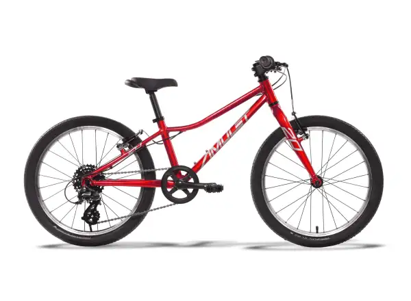 AMULET 20 Fun Kinderfahrrad metallic red/silver