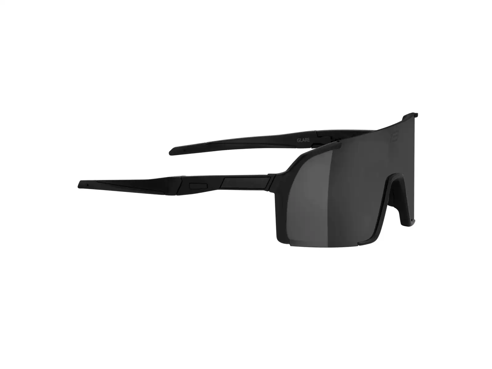 Force Glare Brille schwarz/schwarzes Spiegelsglas