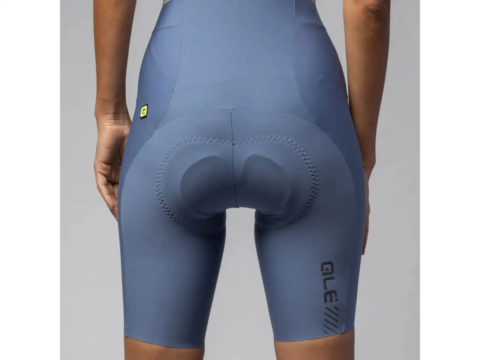 Alé PR-E Master 2.0 Damen Trägershorts mit Einsatz Stell Blue