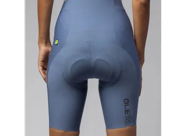 Alé PR-E Master 2.0 Damen Trägershorts mit Einsatz Stell Blue
