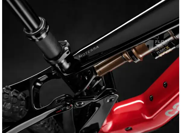 Cannondale Moterra Carbon 1 vollgefedertes Elektrofahrrad Metallic Red