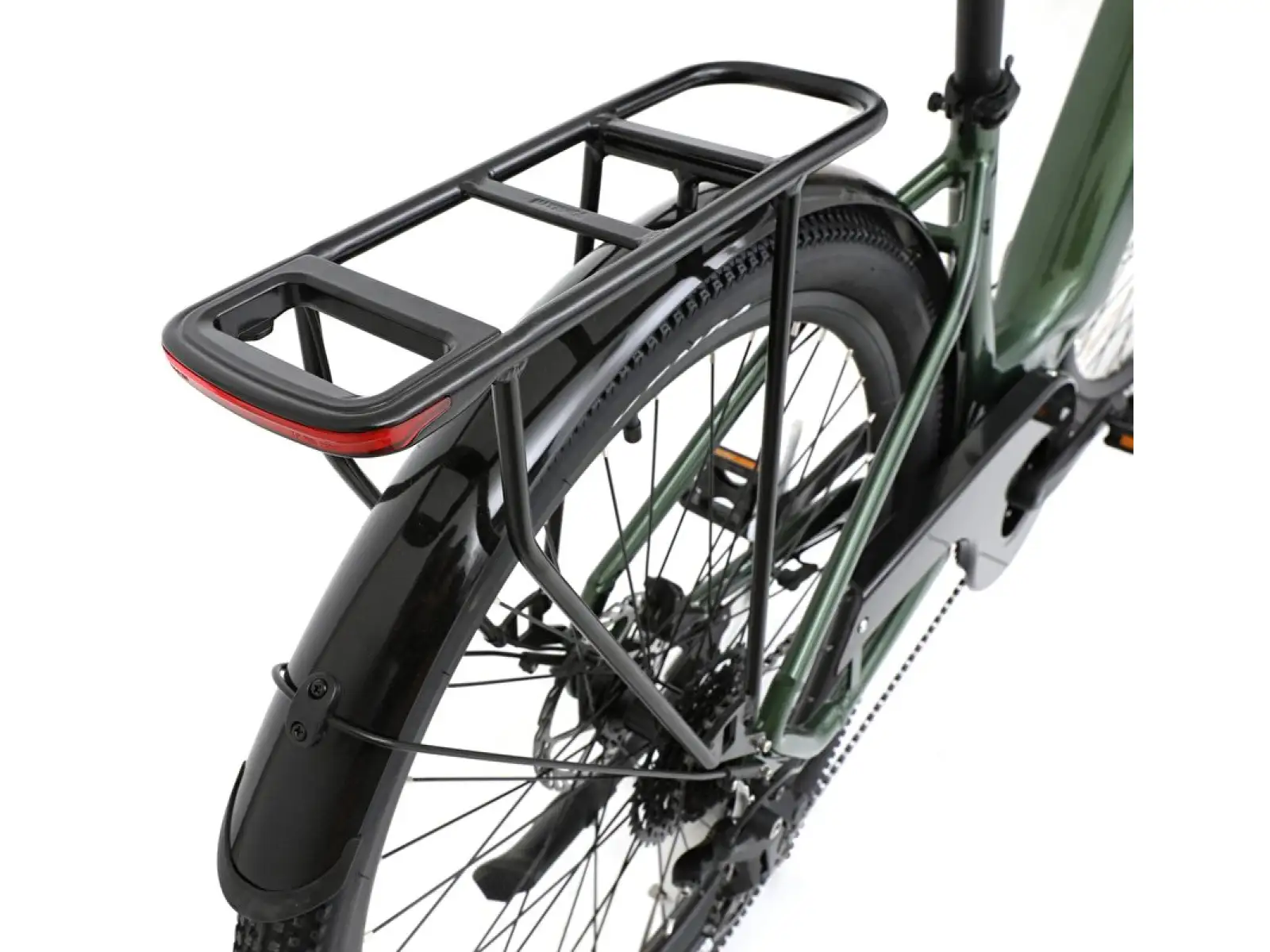 CANULL City 2 720 Wh Tiefeinsteiger E-Bike forest green