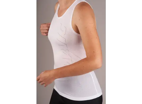 Mavic Hot Ride +SL Damen ärmelloses Trikot Weiß