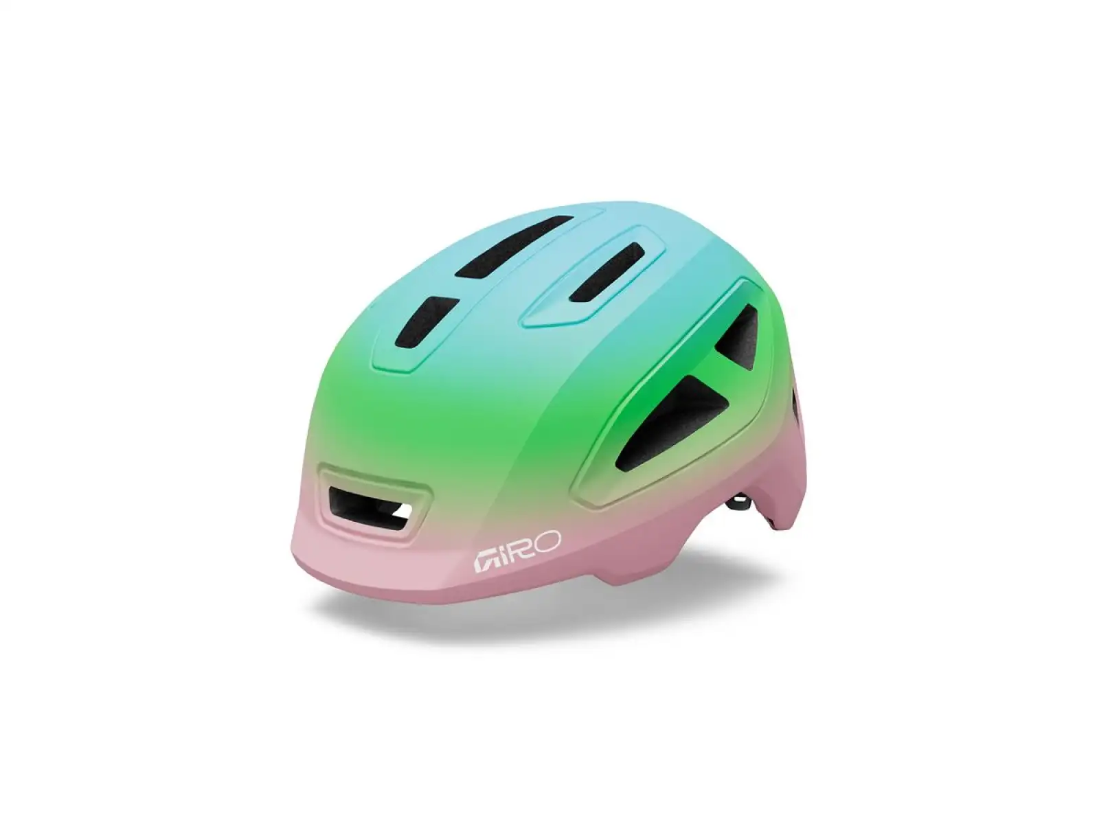 Giro Scamp II Kinderhelm Mat Light Pink/Green Fade