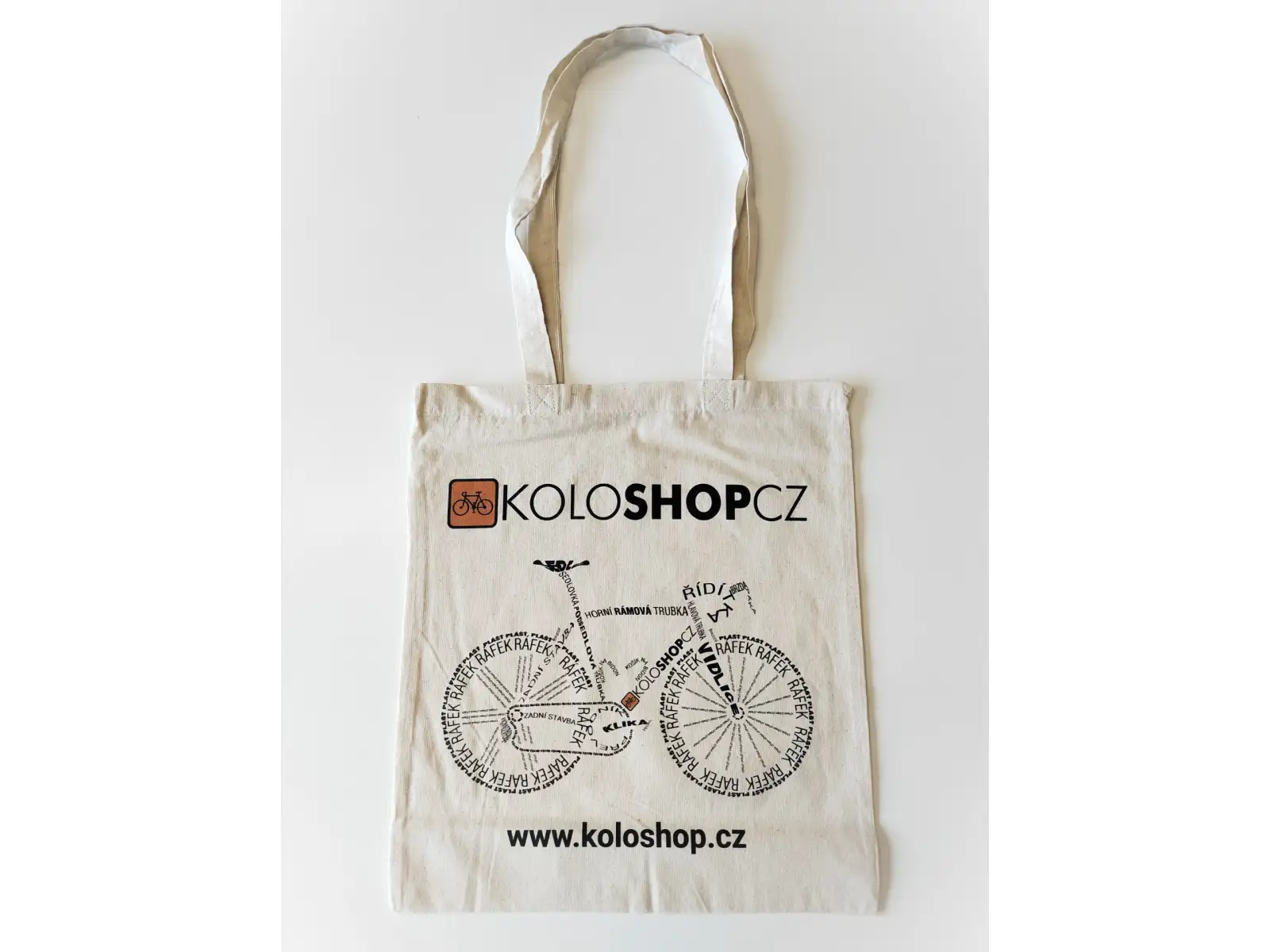 Koloshop Naturstofftasche mit Aufdruck