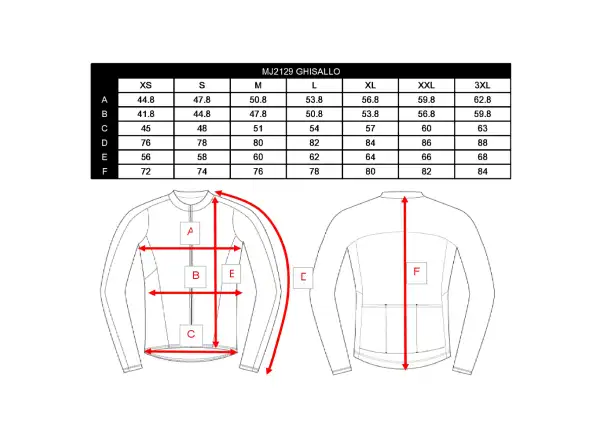 Silvini Ghisallo Herrenjacke Ruby/Cloud