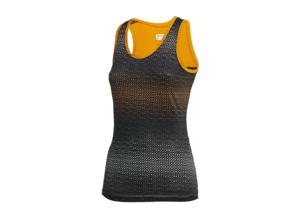 Dotout Rainbow W Top Damen ärmelloses Trikot Black/Fluo Orange