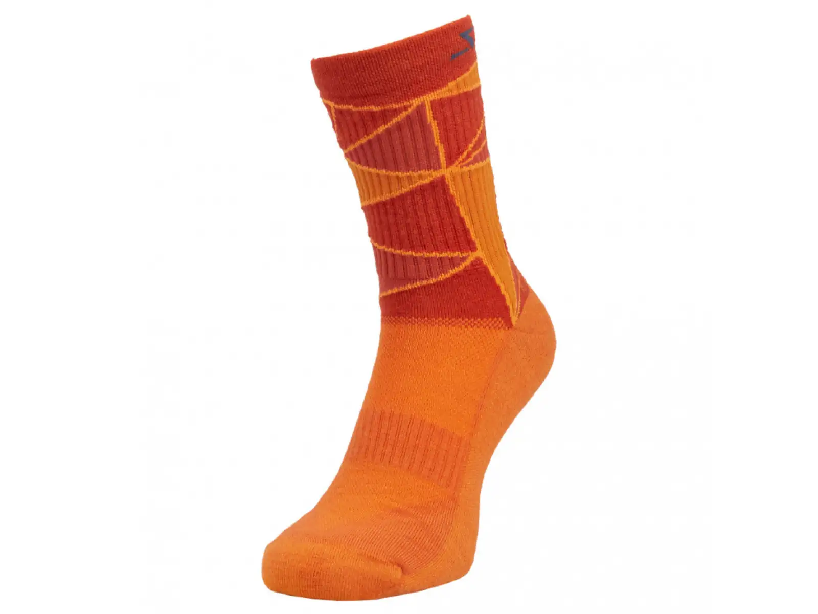 Silvini Vallonga isolierte Socken orange.
