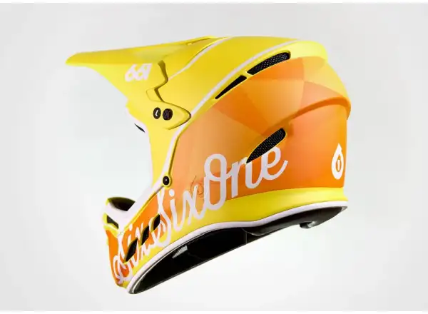 661 Reset Downhill Helm Geo Zitrone
